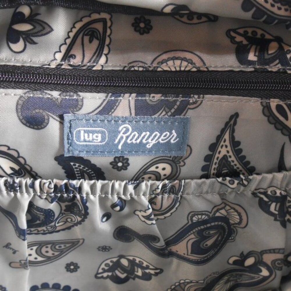 Lug ~Ranger~ Crossbody Handbag Purse Heather Gray  OBO - Picture 9 of 14